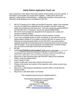 Fill in a Valid Mv 427 Penndot Form