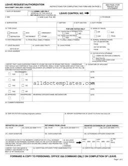 Fill in a Valid Navcompt 3065 Form