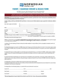 Fill in a Valid NCL Parental Consent Form