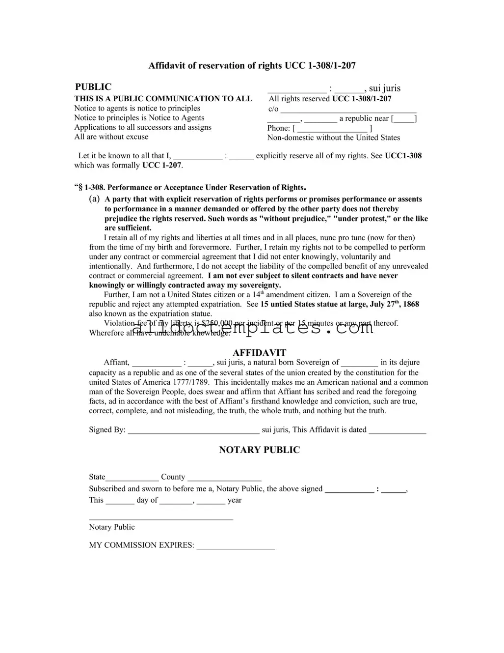 Fill in a Valid Ucc 1 308 Form